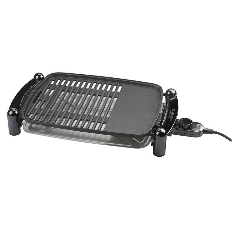 BLACK+DECKER Parrilla Electrica Grill Asador Antiadherente IG201