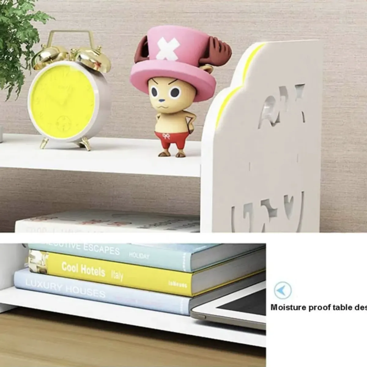 OKAY - Estante De Almacenamiento Ajustable De 3 Niveles Madera