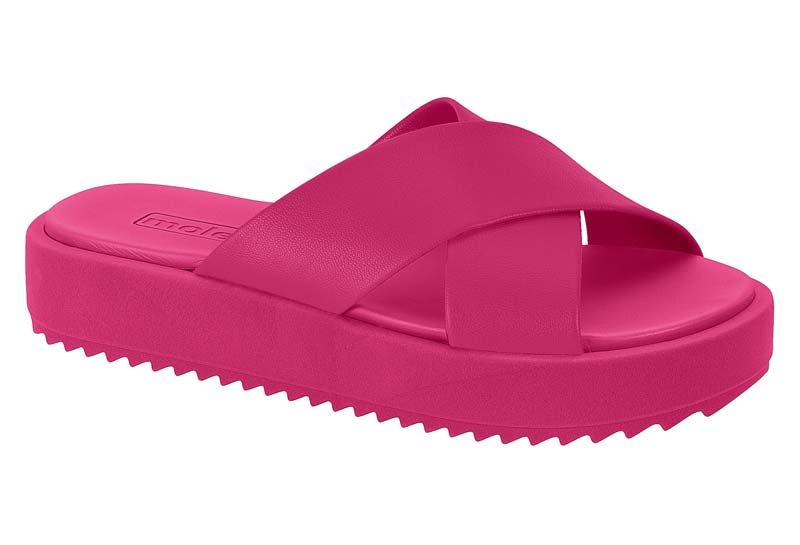 Sandalia Plana Rosa