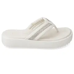 MOLECA - Sandalia Plana Blanco