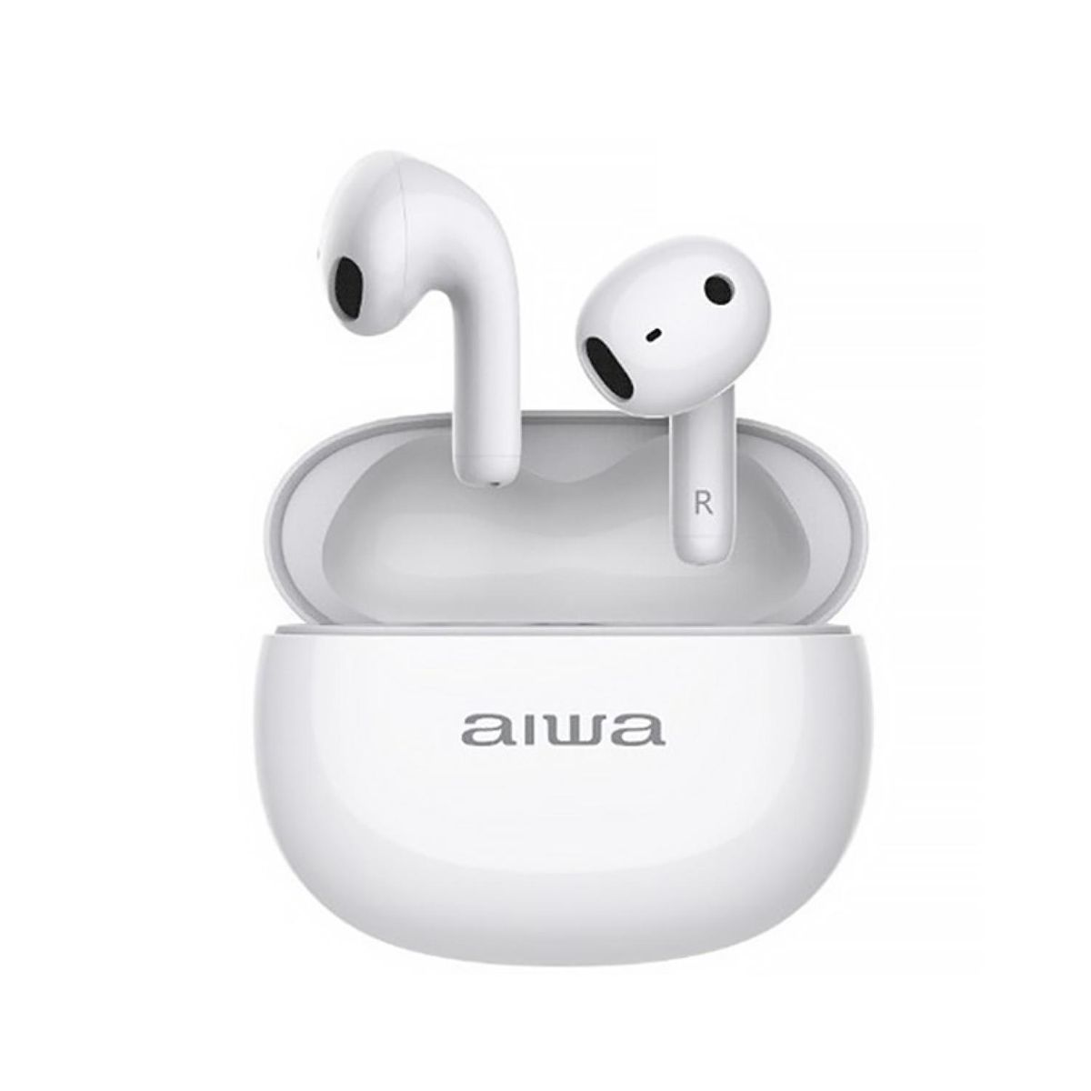 AIWA - Audifonos Bluetooth Recargables TWS InEar Blanco AWTWSD8