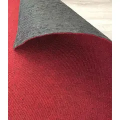 GEOTEX - Cubrepiso con goma 6x4 mts rojo