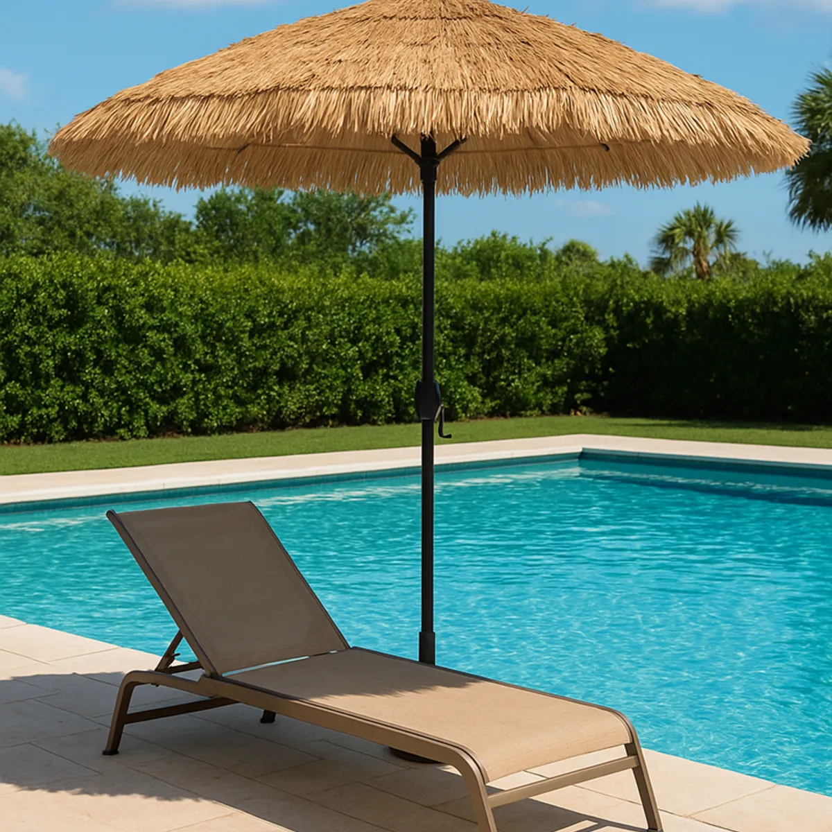 SPAZZIO - QUITASOL TIKI TAHITI 27MTS CBASE ESTANQUE DE AGUA