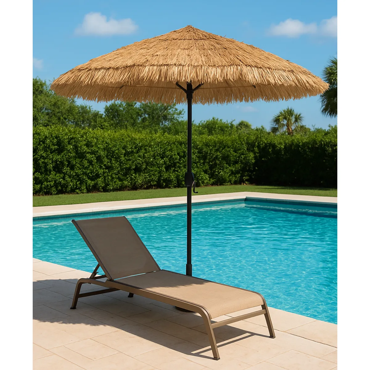 SPAZZIO - QUITASOL TIKI TAHITI 27MTS CBASE ESTANQUE DE AGUA