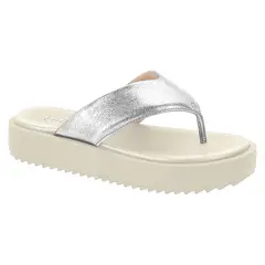 MOLECA - Sandalia Plana Plateado