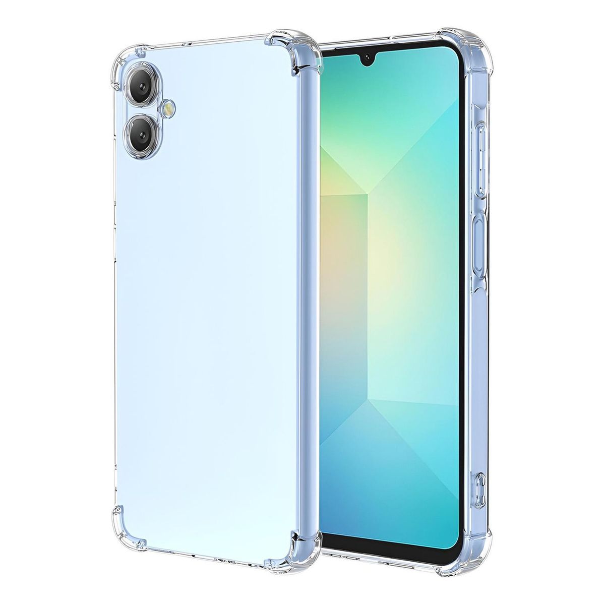 GENERICO - Carcasa Para Samsung A06 5g Transparente + Lamina Hidrogel
