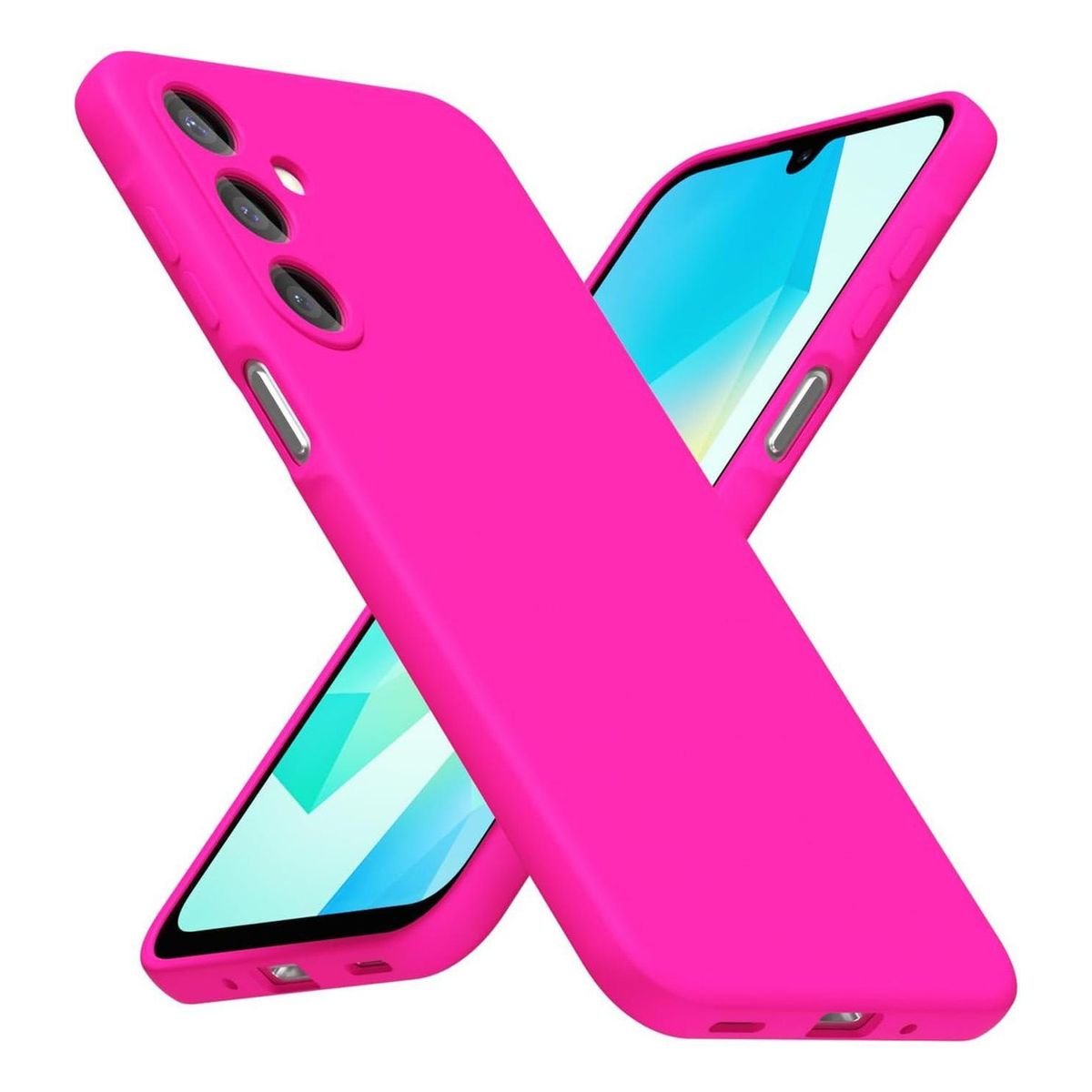 GENERICO - Carcasa para Samsung Galaxy A16 5G Silicona Antigolpes - Fucsia