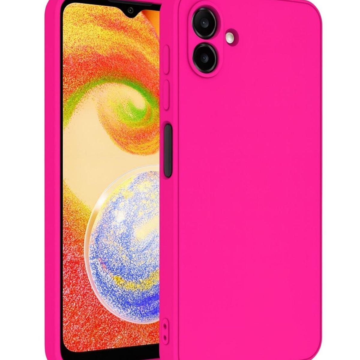 GENERICO - Carcasa para Samsung Galaxy A06 5G Silicona Afelpada - Fucsia