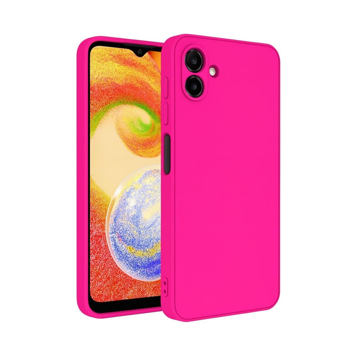 GENERICO - Carcasa para Samsung Galaxy A06 5G Silicona Afelpada - Fucsia