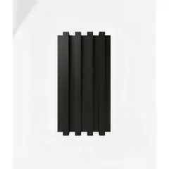 BYB - WALL PANEL PVC 10 PZS 3D 16x250 cm Negro