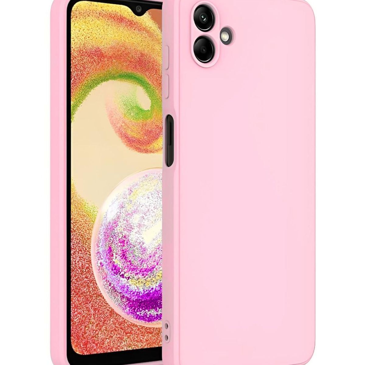 GENERICO - Carcasa para Samsung Galaxy A06 5G Silicona Afelpada - Rosa