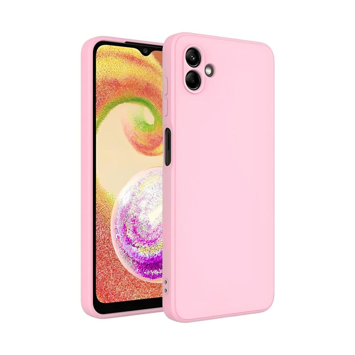 GENERICO - Carcasa para Samsung Galaxy A06 5G Silicona Afelpada - Rosa