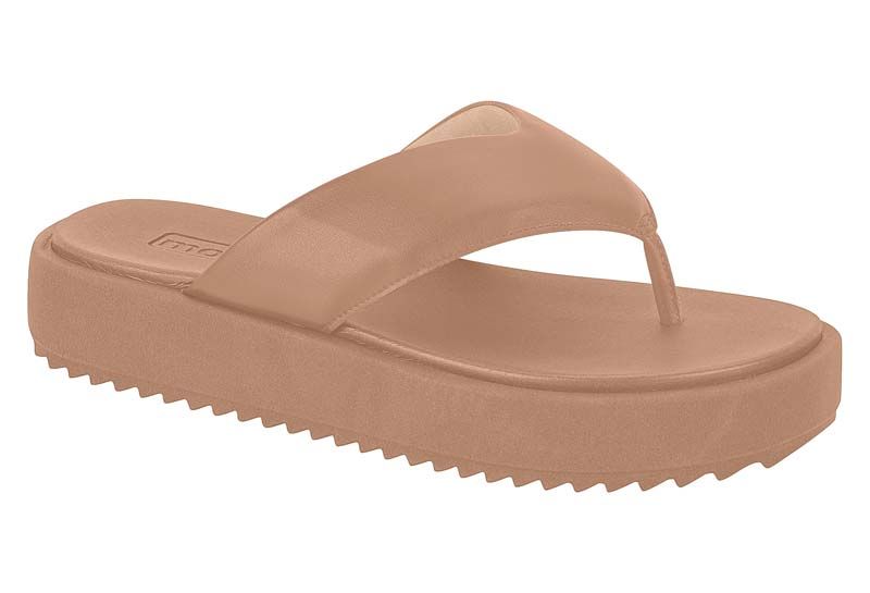 Sandalia Plana Beige