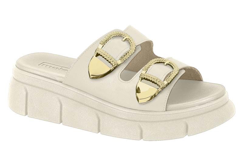 Sandalia Plana Blanco