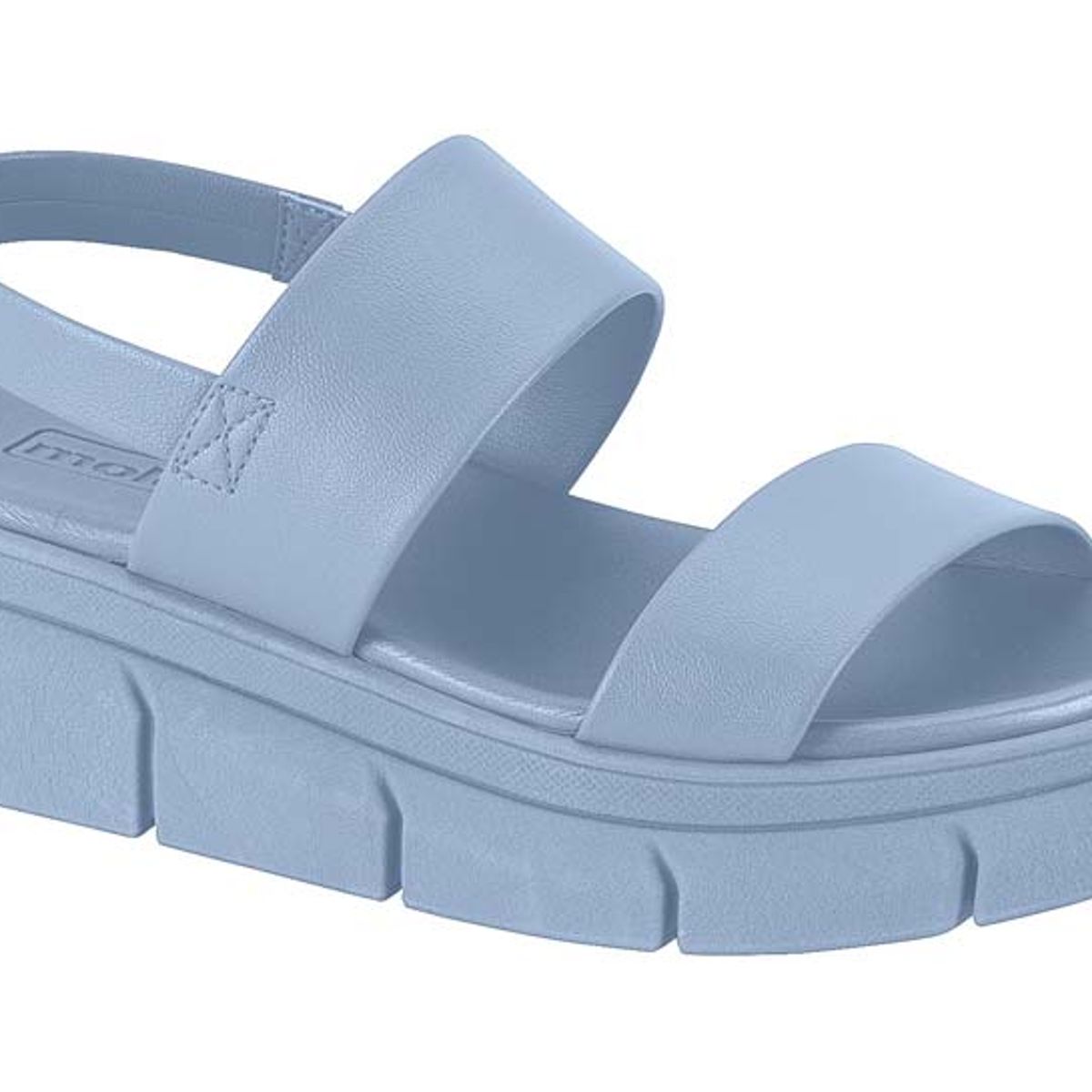 MOLECA - Sandalia Plana Moleca Azul