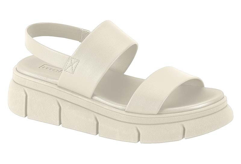 Sandalia Plana Blanco
