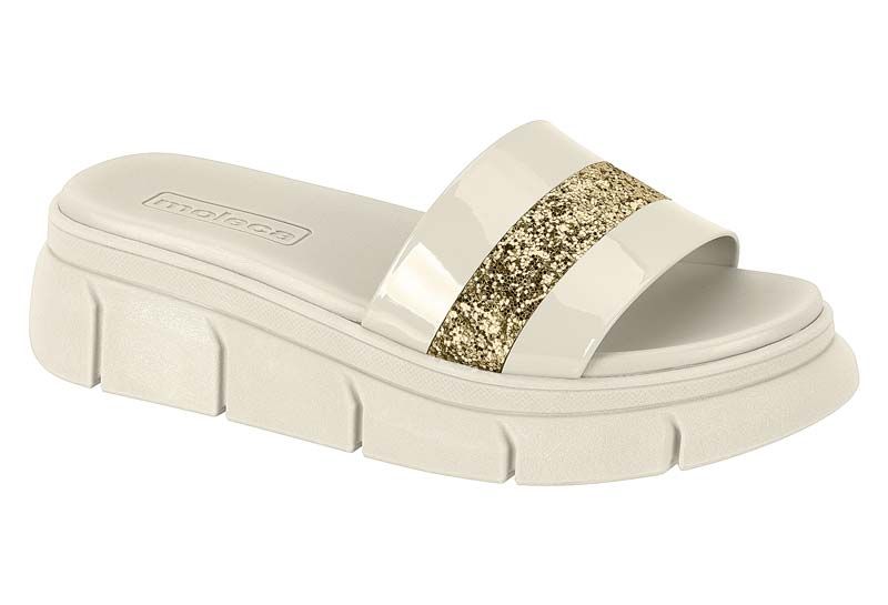 Sandalia Plana Blanco