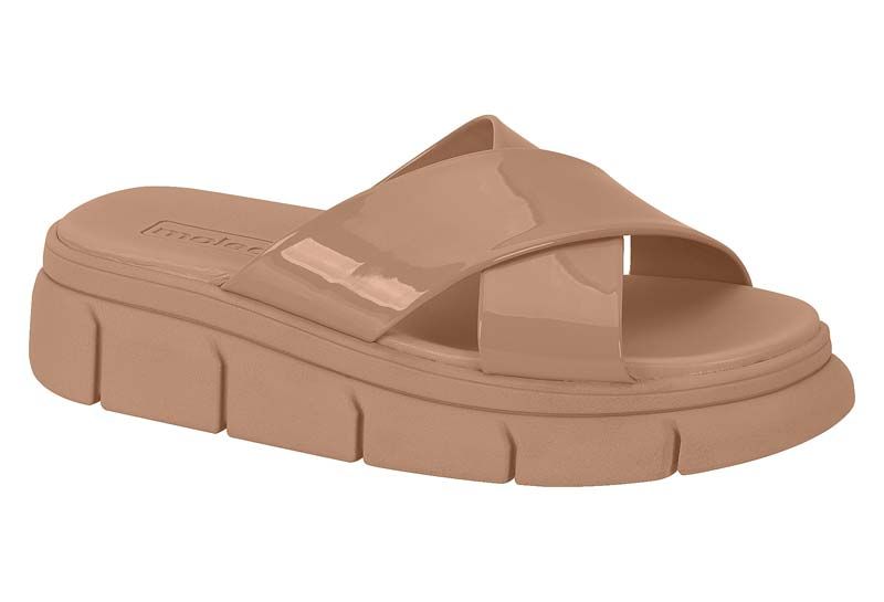 Sandalia Plana Beige