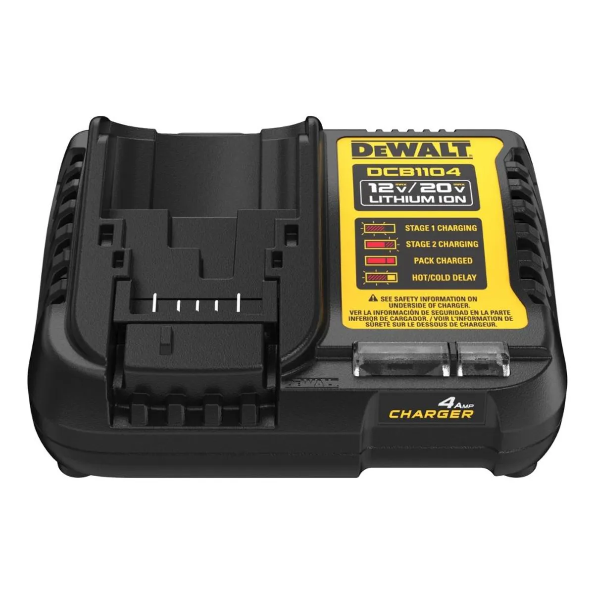 DEWALT - CARGADOR DEWALT DCB1104-B2 12-20V 40 AH