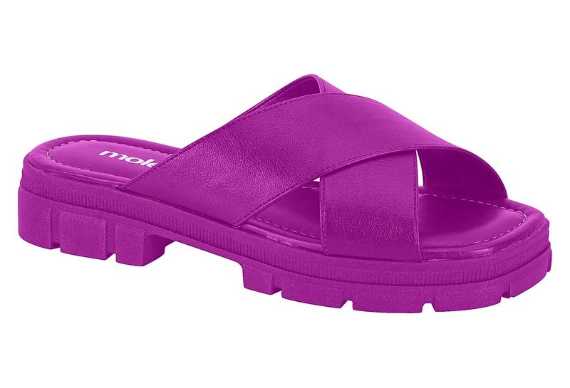 Sandalia Plana Fucsia