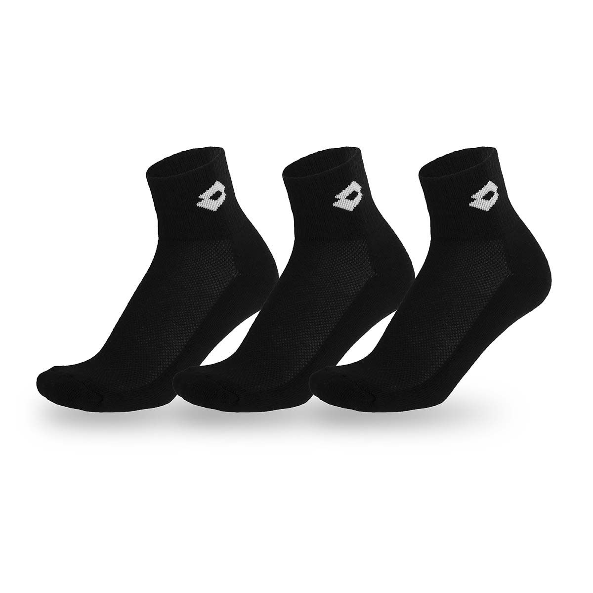 LOTTO - Calcetines Tenis Hombre Lotto  - Tripack  Negros