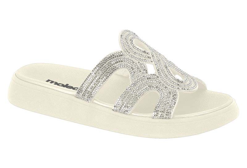Sandalia Plana Blanco