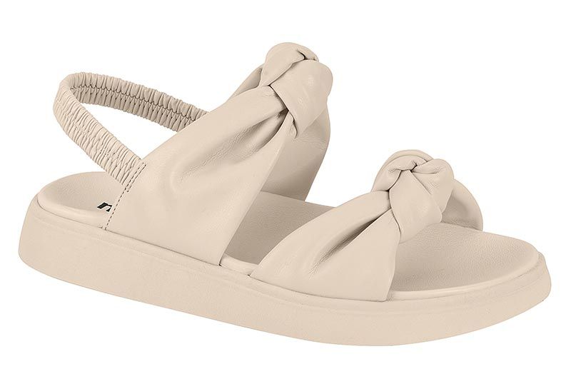 Sandalia Plana Beige