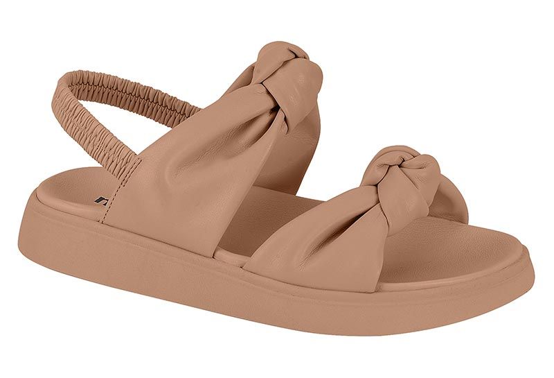 Sandalia Plana Beige