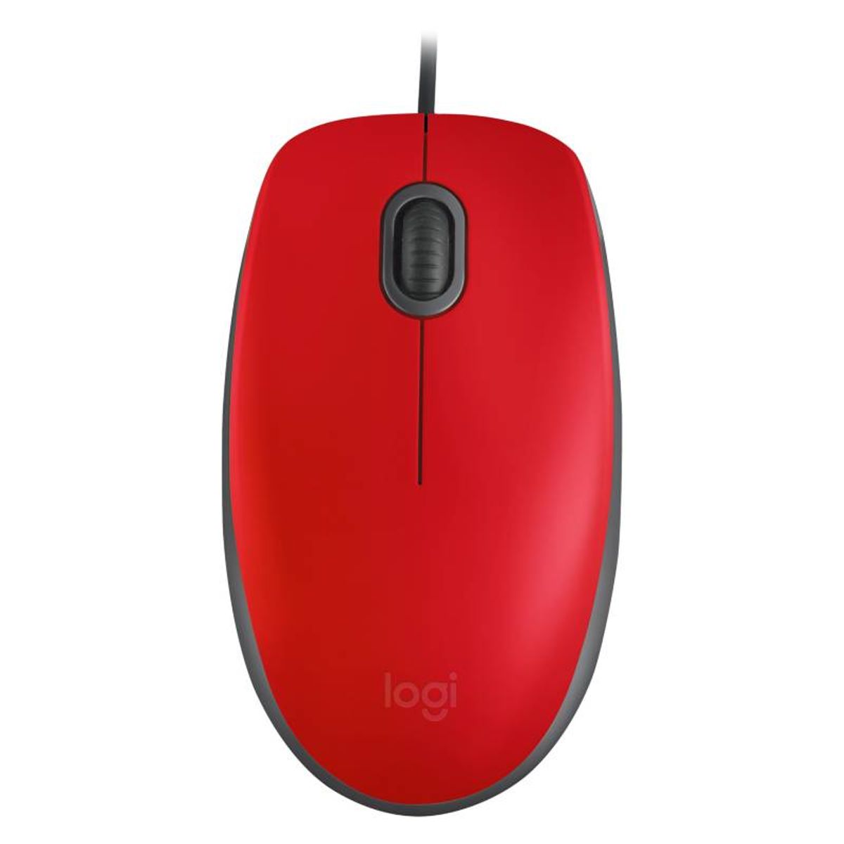 LOGITECH - MOUSE LOGITECH M110 SILENT ROJO