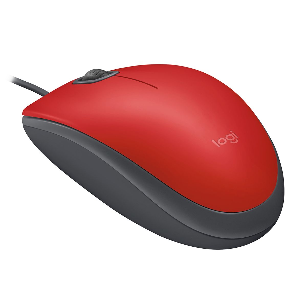 LOGITECH - MOUSE LOGITECH M110 SILENT ROJO