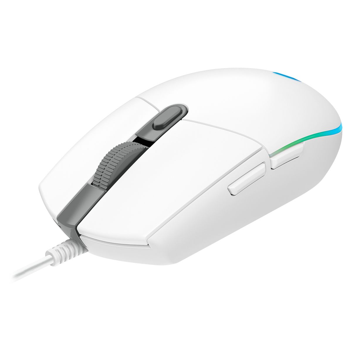 LOGITECH - Mouse Logitech G203 Lightsync White Open box