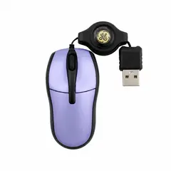 GENERAL ELECTRIC - MINI MOUSE OPTICO RETRACTIL PURPURA