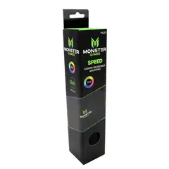 MONSTER GAMES - PAD MOUSE MONSTER PA351 RGB 35X25 Open box