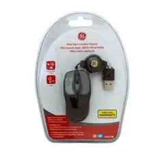 GENERAL ELECTRIC - MINI MOUSE OPTICO RETRACTIL NEGRO