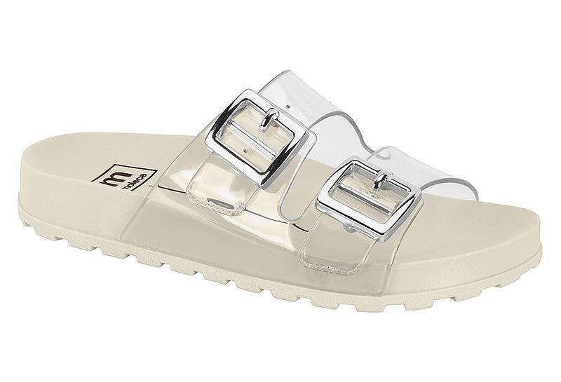 Sandalia Plana Blanco