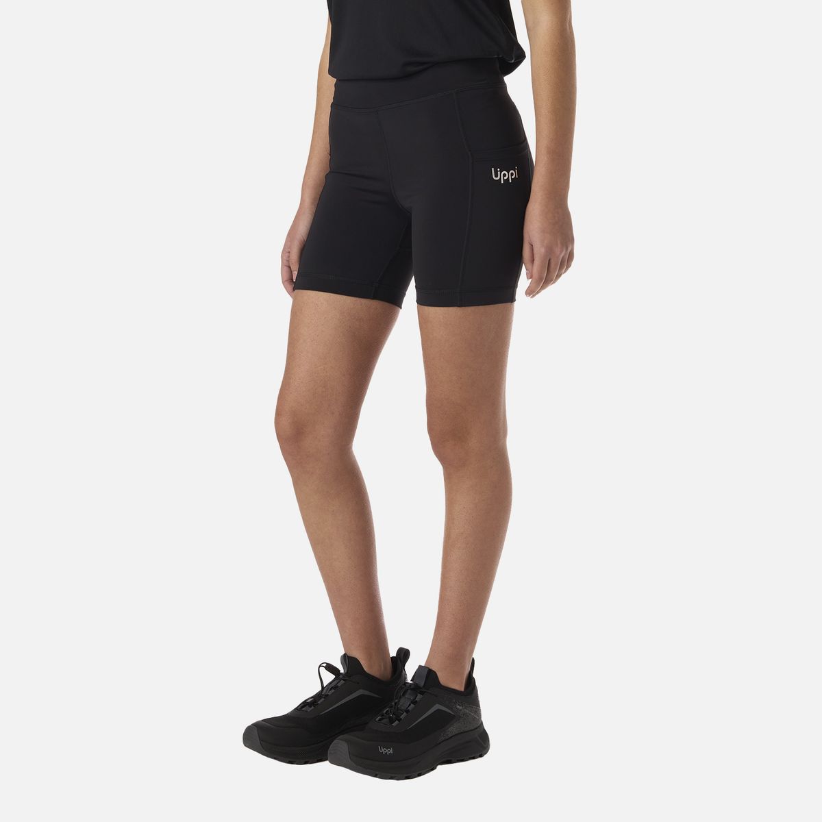 LIPPI - Calza Teen Girl In-Action Sport Short Leggings Negro Lippi