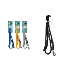 GENERICO - Correa lisa para mascotas 10120cm Color Azul