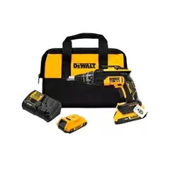 DEWALT - Kit Atornillador Paneles De Yeso 20v Máx Dcf630d2-b2