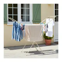 EKOL TACTICA MILITAR - Tendedero Metálico Plegable Acero 98cmx63cmx48cm