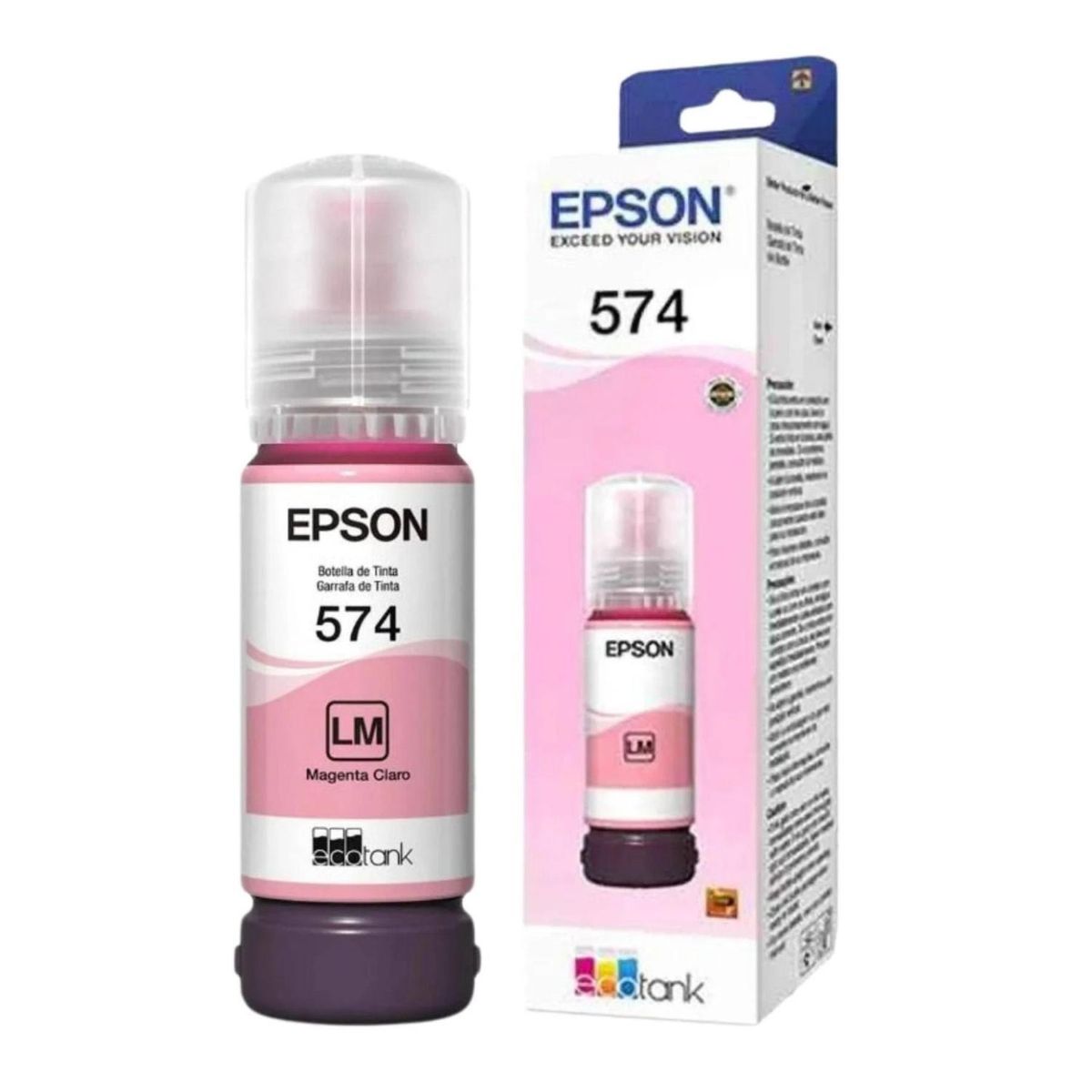 EPSON - Botella De Tinta Epson T574 Magenta Light