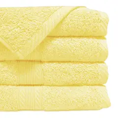 LOURDES - TOALLA MANO 45X90 500G AMARILLO