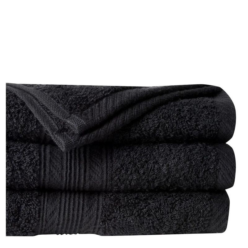  - Toallon 90X150  500G Negro Lourdes