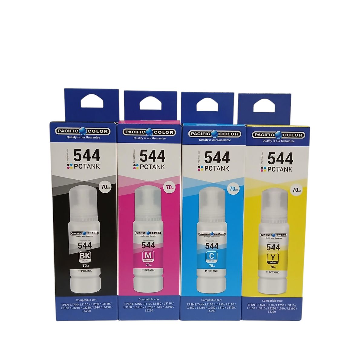 PACIFIC COLOR - Pack 4 Tintas alternativas BT544