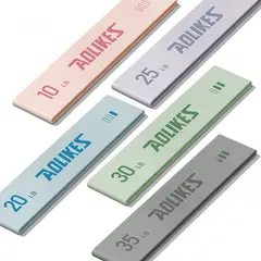 AOLIKES - Bandas De Resistencia 5 Niveles Ejercicio Glúteos Y Piernas