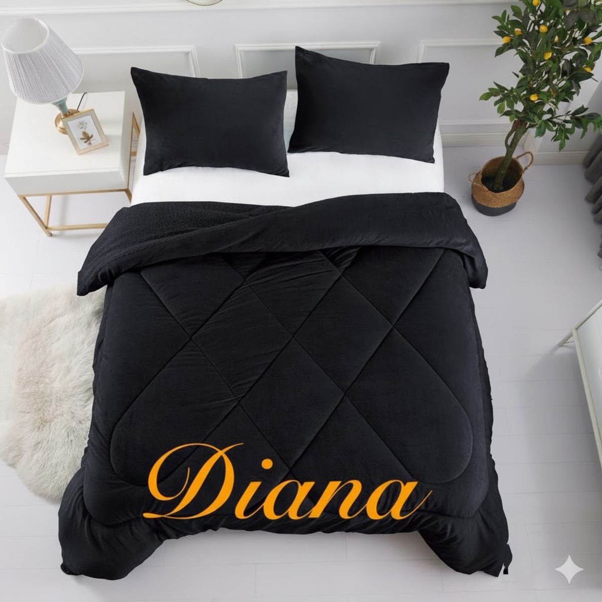 GENERICO - COBERTOR PLUSH CON CHIPORRO COLOR LISO DE 1.5 PLAZA 180CM X 230CM