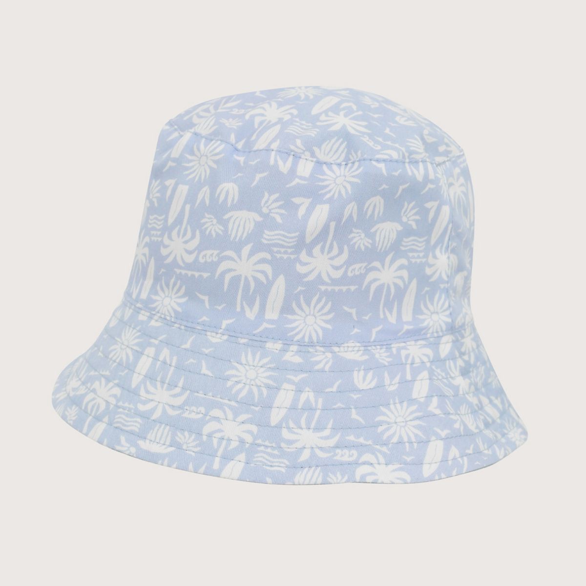 OPALINE - Gorro verde reversible de niño