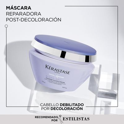 Imagen 2 del producto Máscara Reparación Profunda Cabello Rubio O Decolorado Masque Cicaextreme Blond Absolu 200ml