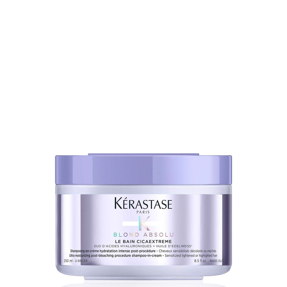KERASTASE - Shampoo Fortalecedor Cabello Rubio O Decolorado Le Bain Cicaextreme Blond Absolu 250ml Kerastase