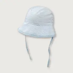 OPALINE - Gorro Bebe Azul de Niño