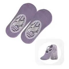 GENERICO - Calcetines Antideslizantes Algodon Yoga Fitness Par